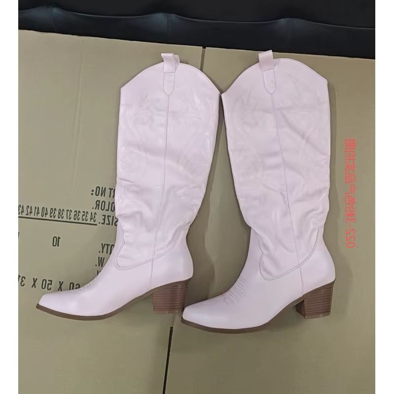 Embroidery Yes - Eilyken Women Exquisite Embroidery Knee-High Boots