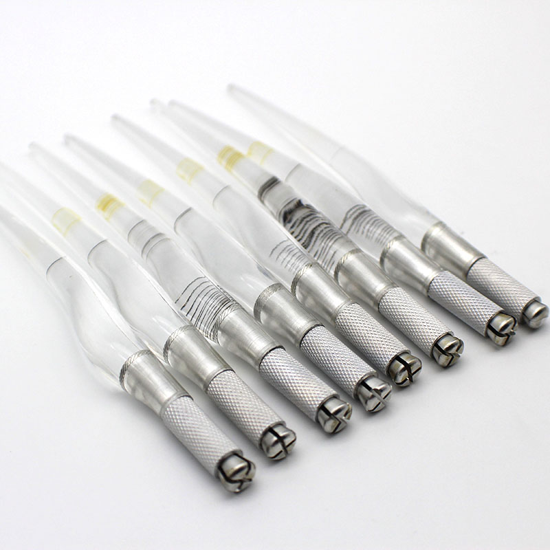 Embroidery Eyebrow - 50 Pcs PCD Microblading Pen Manual