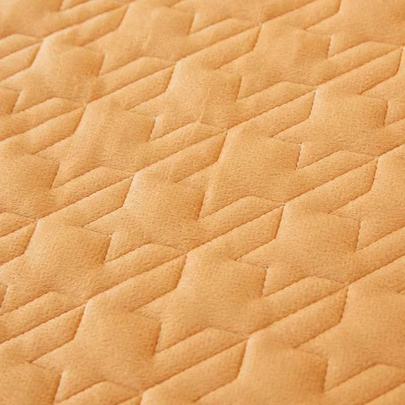 Luxury Thick Velvet Quilted Be - Embroidery Quilt Cover ulasan dan harga
