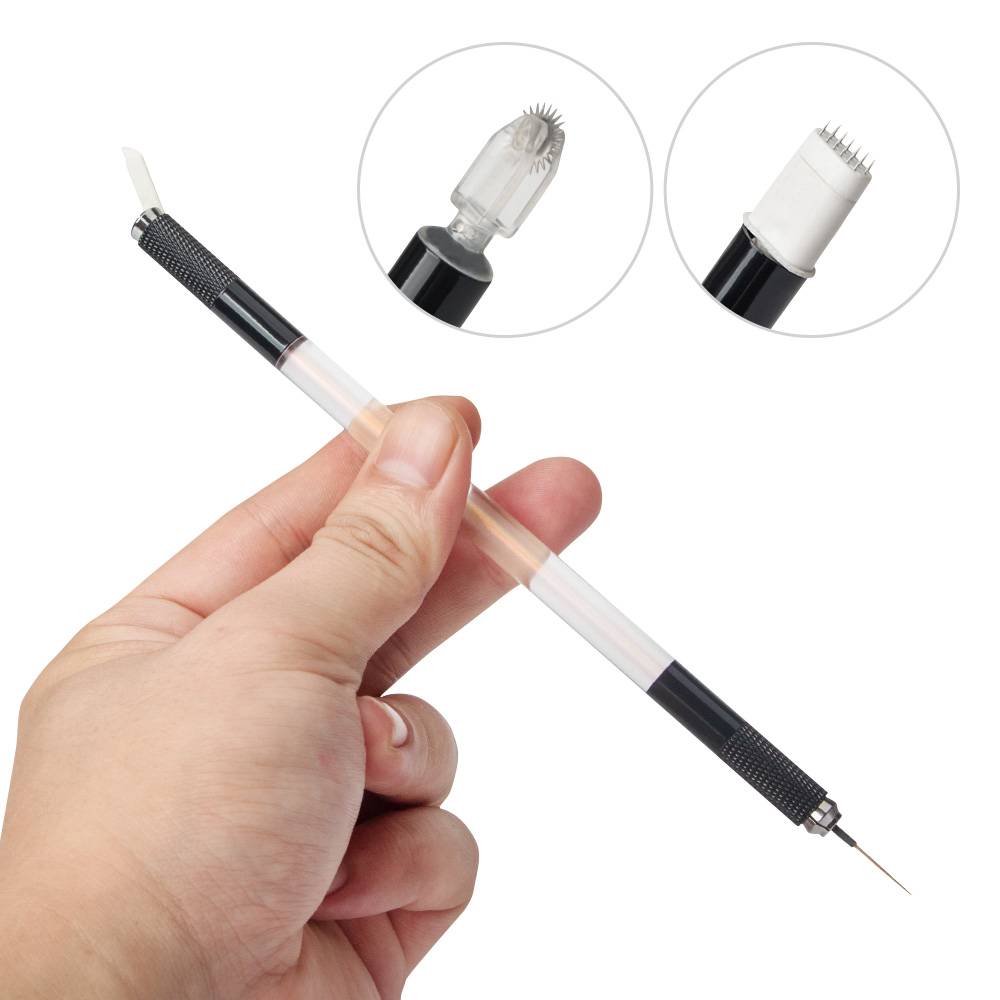 1pcs Manual Tattoo Pen Microbl - Embroidery Eyebrow ulasan dan harga