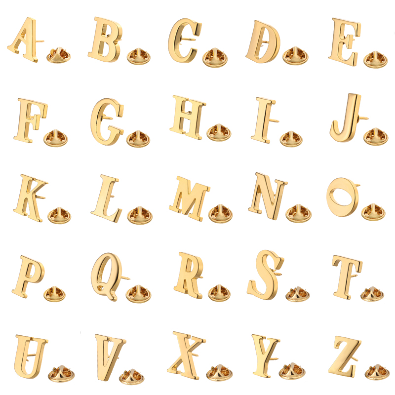 Classic Men's and Women's Broo - Embroidery Initials ulasan dan harga