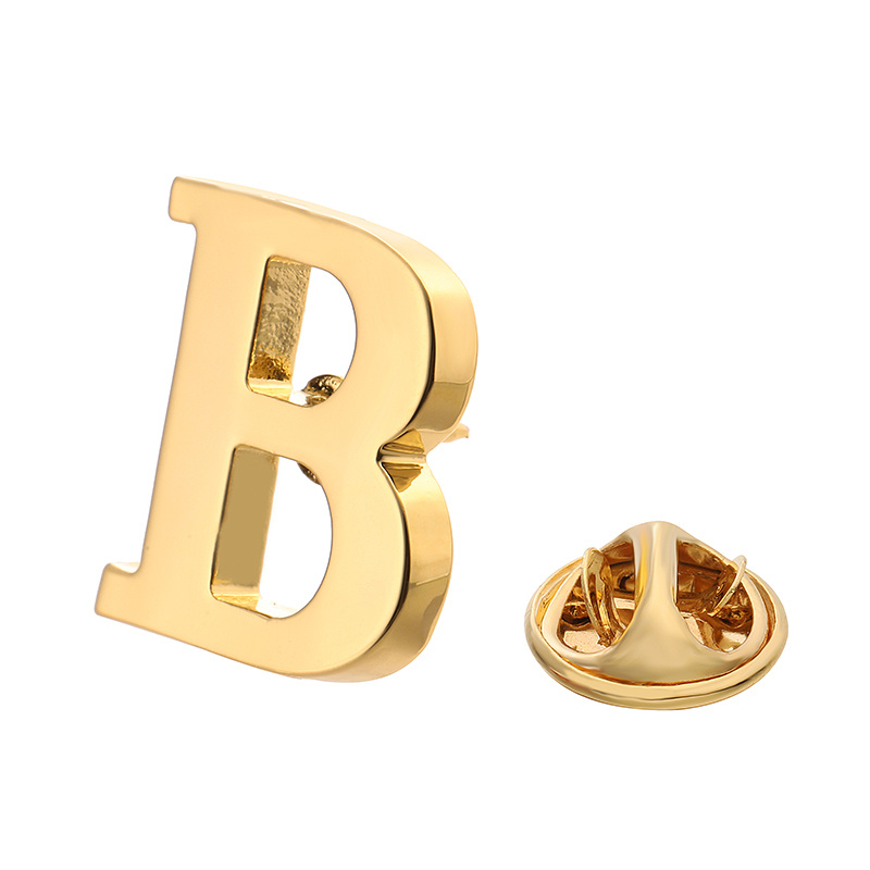 Classic Men's and Women's Broo - Embroidery Initials ulasan dan harga