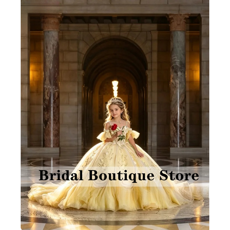 Elegant Yellow Off Shoulder Go - Embroidery Yellow Flower ulasan dan harga