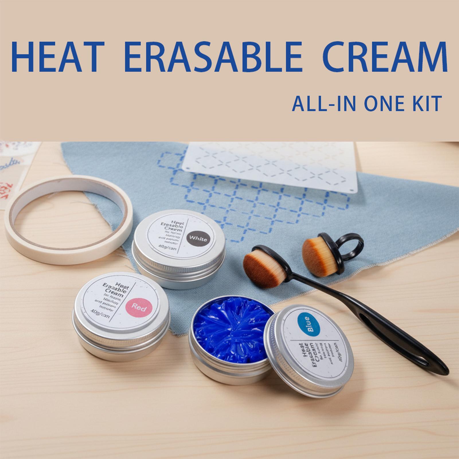 40g/can Heat Erasable Fabric C - Embroidery Free Pattern ulasan dan harga