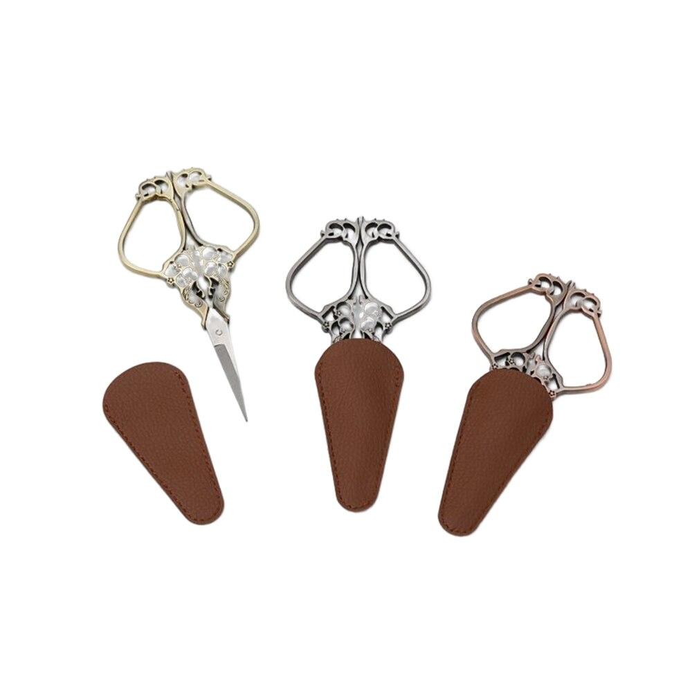 5pcs Leather Embroidery Scisso - Embroidery Eyebrow ulasan dan harga