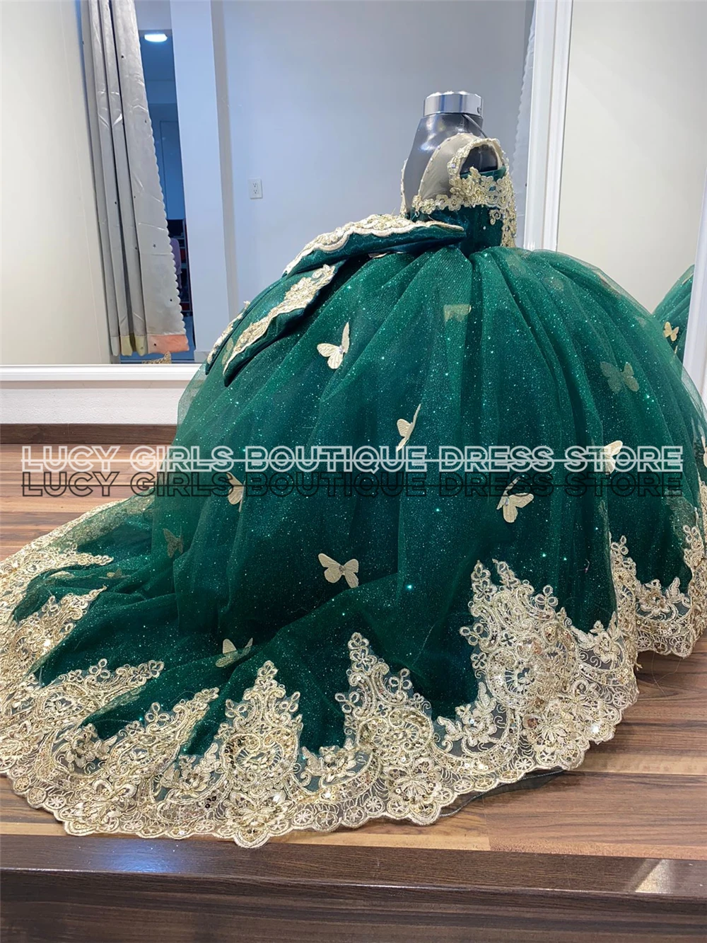 Quality Butterfly Applique Lov - Embroidery Yellow Flower ulasan dan harga