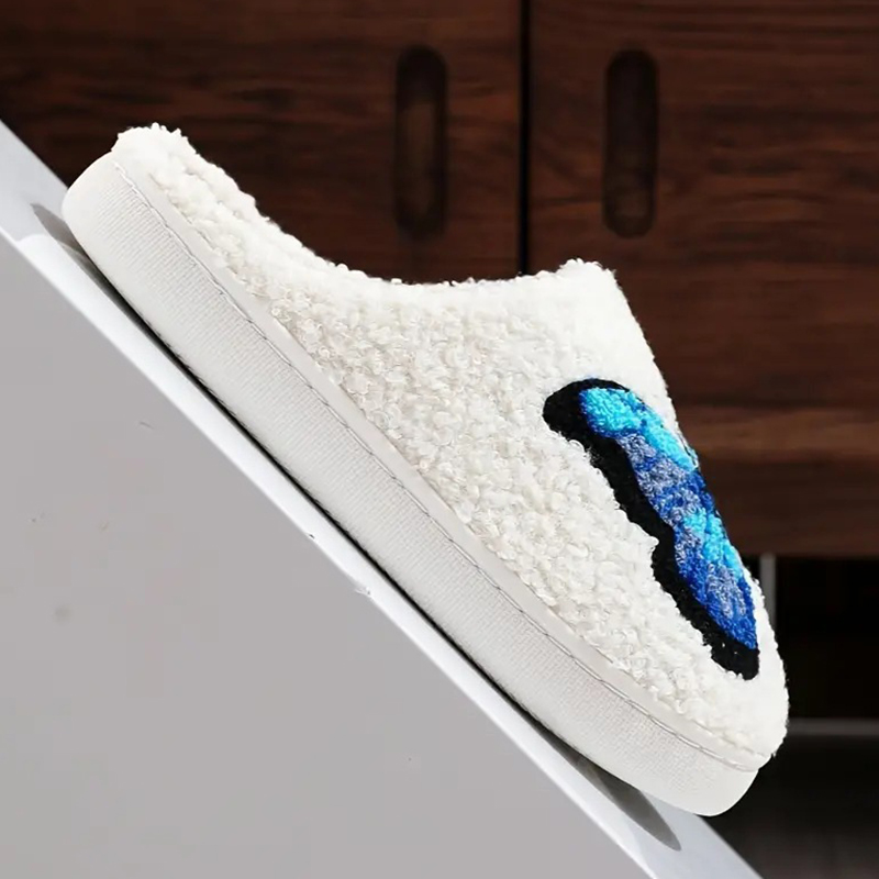 SHAJI Unisex Fluffy Cotton Sli - Embroidery Yes ulasan dan harga