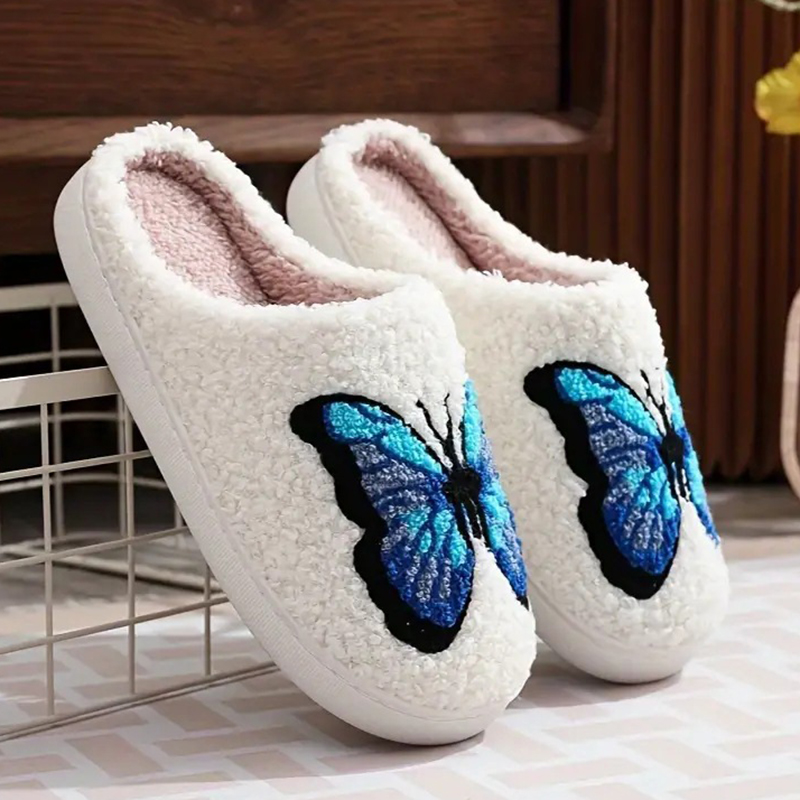 SHAJI Unisex Fluffy Cotton Sli - Embroidery Yes ulasan dan harga