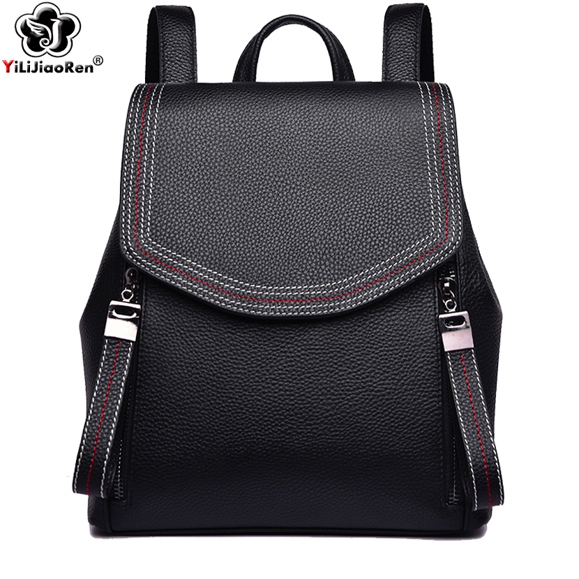 Fashion Thread Women Backpack  - Embroidery Simple ulasan dan harga