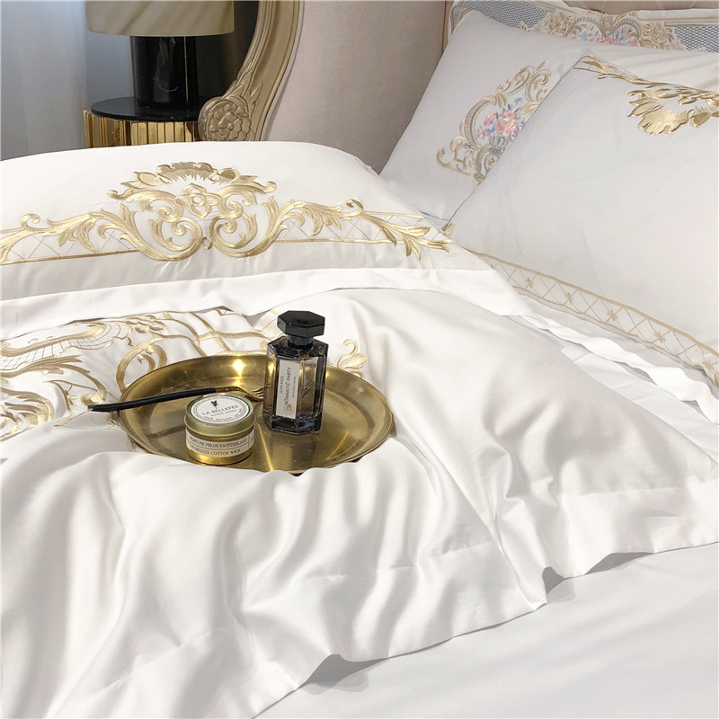 Queen Super King size Bedding  - Embroidery Quilt Cover ulasan dan harga