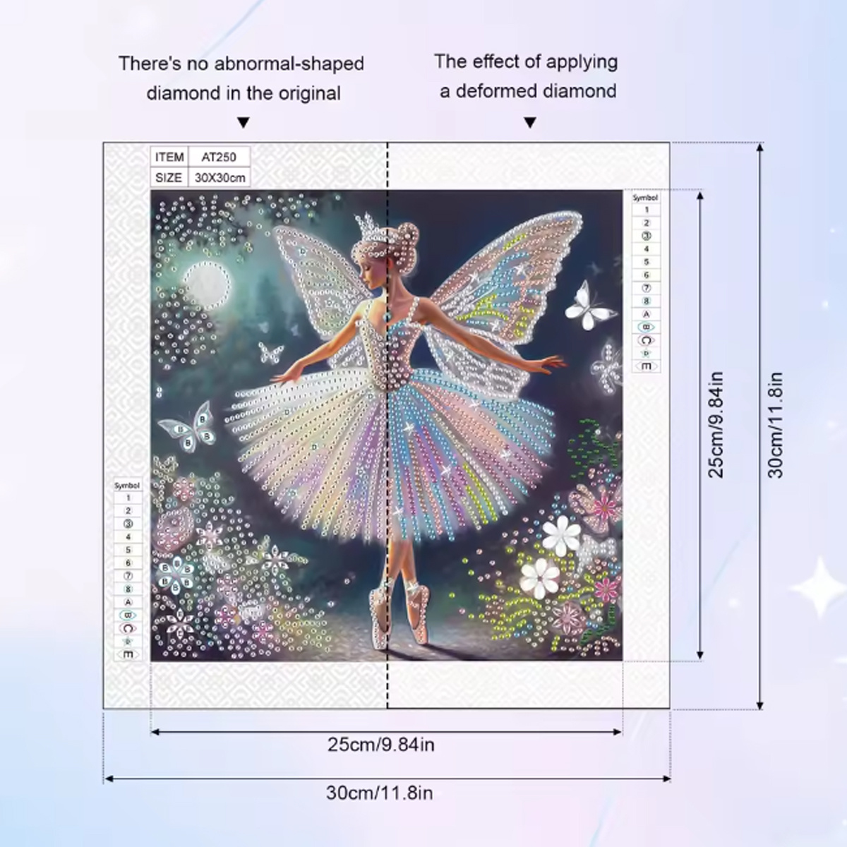 Butterfly Fairy Pattern Series - Embroidery Free Pattern ulasan dan harga