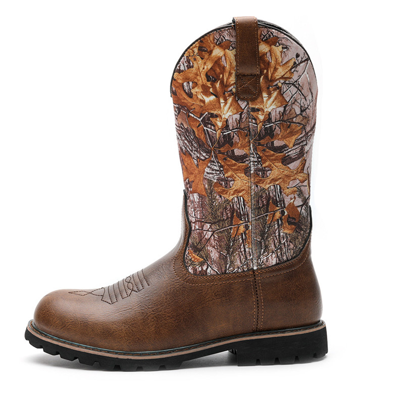 Large Size 48 Men's Boots Clas - Embroidery Yes ulasan dan harga