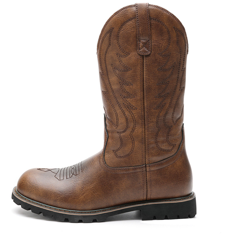 Large Size 48 Men's Boots Clas - Embroidery Yes ulasan dan harga