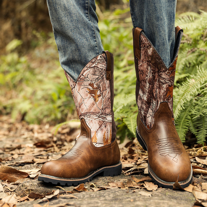 Large Size 48 Men's Boots Clas - Embroidery Yes ulasan dan harga