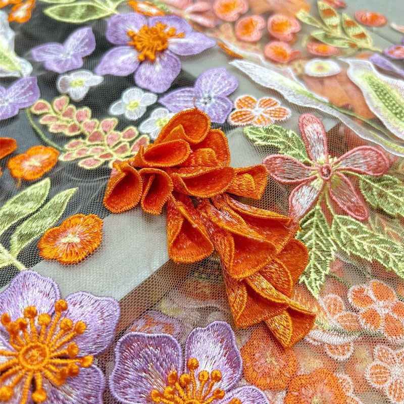 High-density yellow wind chime - Embroidery Yellow Flower ulasan dan harga