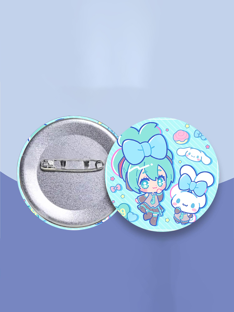 New Anime Hatsunes Miku Badge  - Embroidery Simple ulasan dan harga