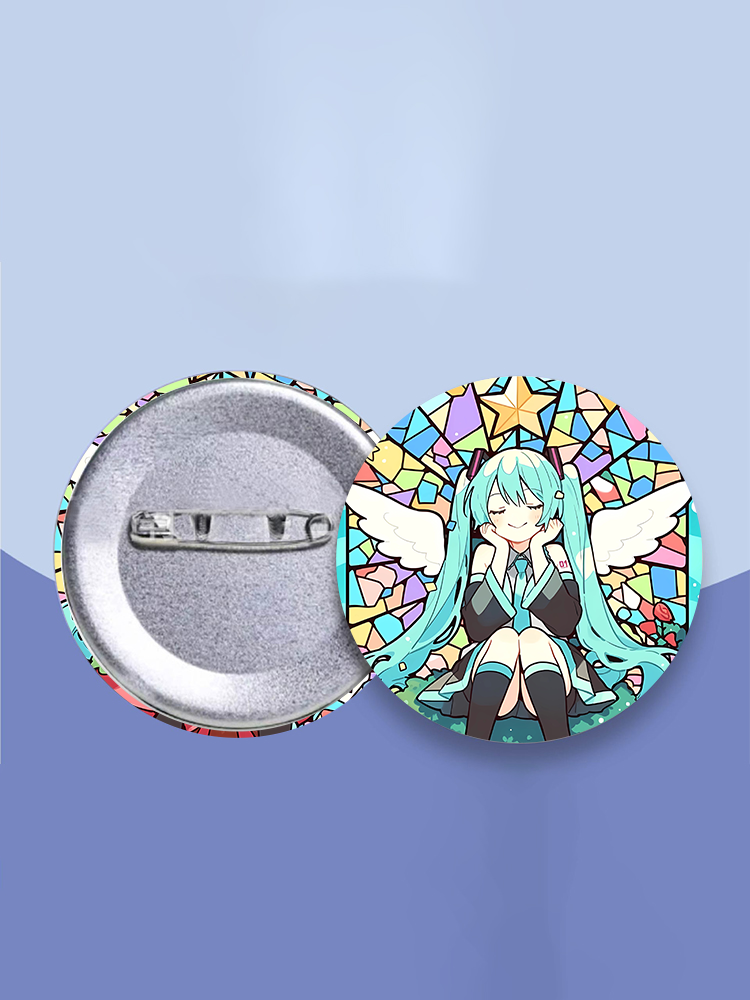 New Anime Hatsunes Miku Badge  - Embroidery Simple ulasan dan harga
