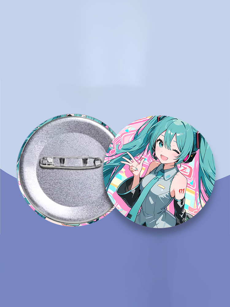 New Anime Hatsunes Miku Badge  - Embroidery Simple ulasan dan harga