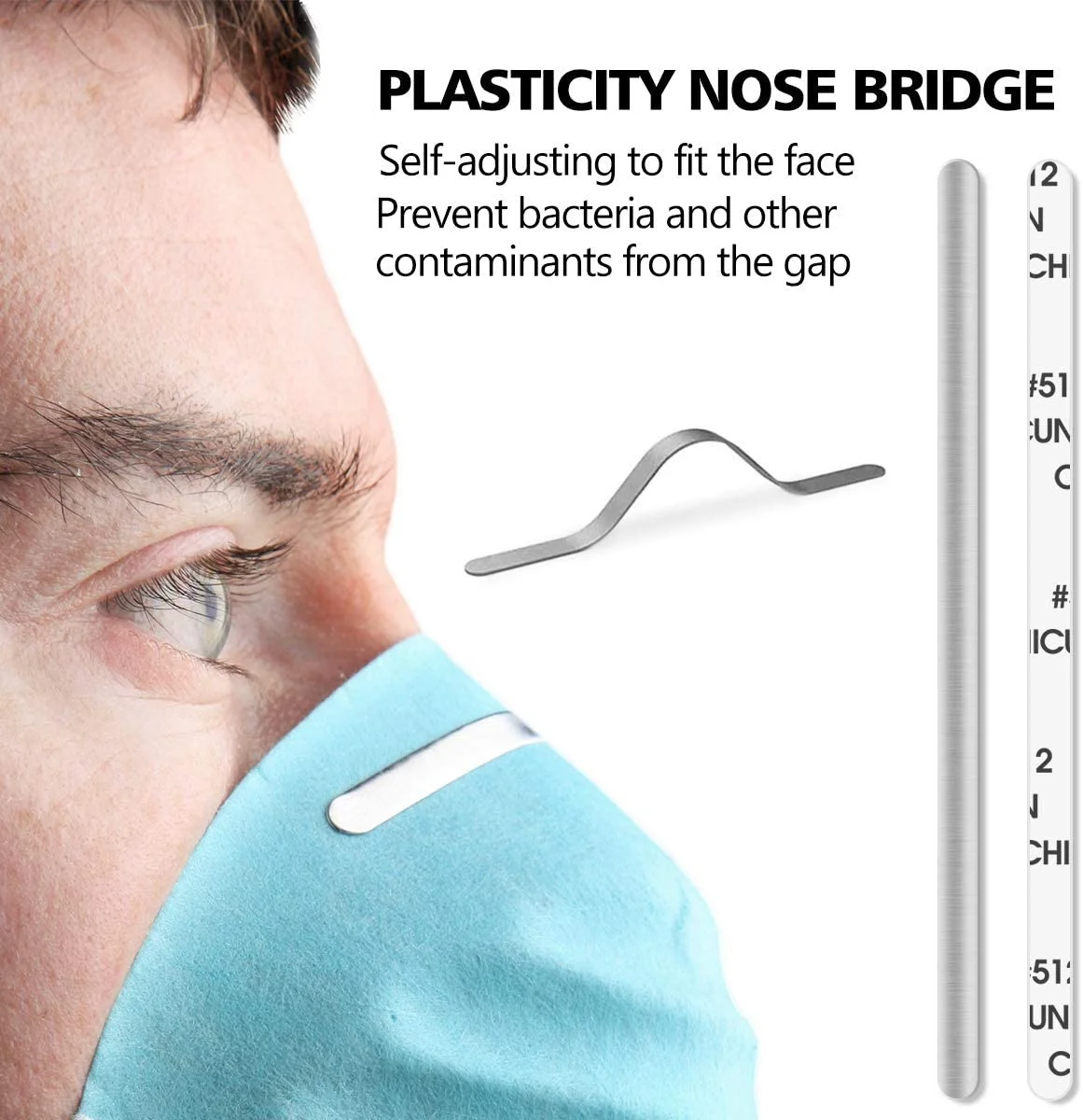 Nose Bridge Strips for Mask, A - Embroidery Generator ulasan dan harga