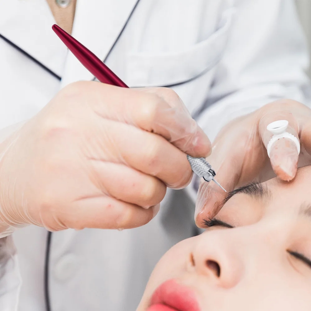 Tattoo Microblading Pen Manual - Embroidery Eyebrow ulasan dan harga
