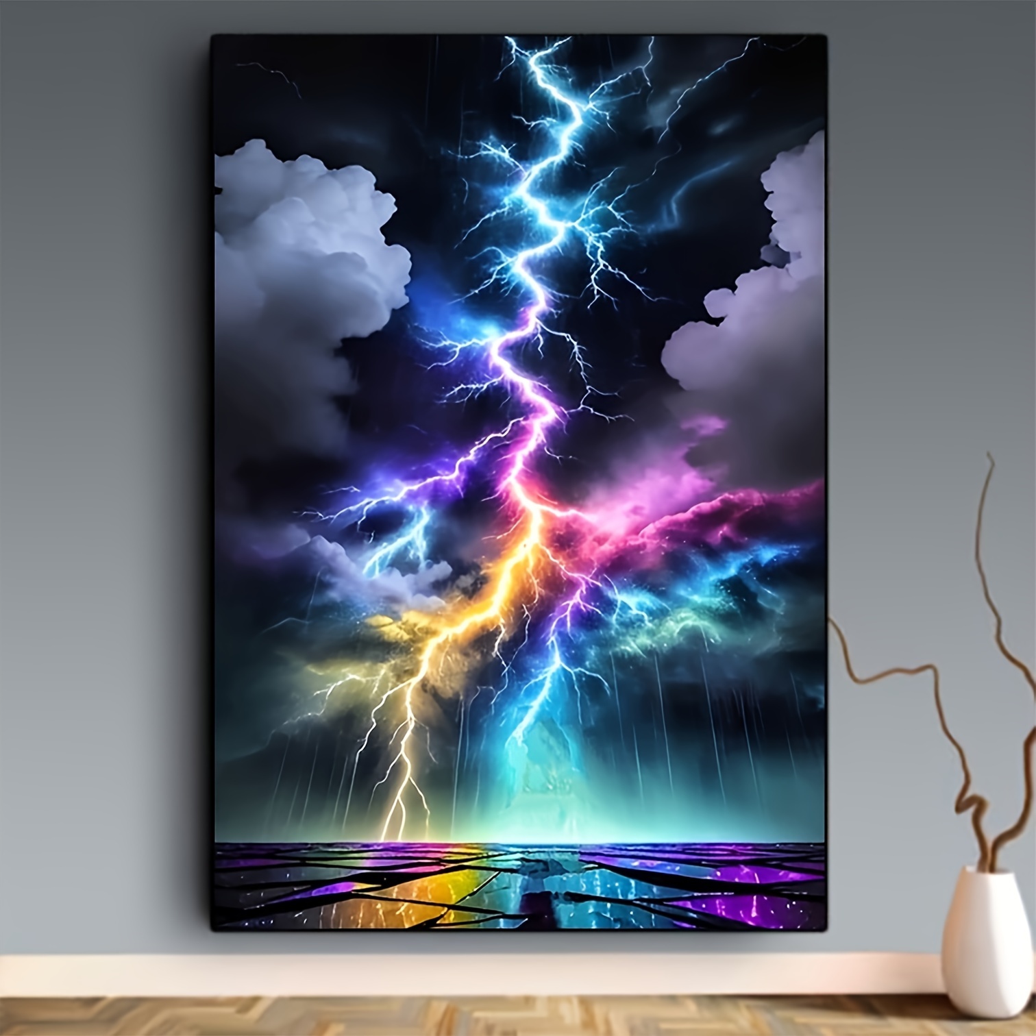 DIY Diamond Painting Colorful  - Embroidery Free Pattern ulasan dan harga