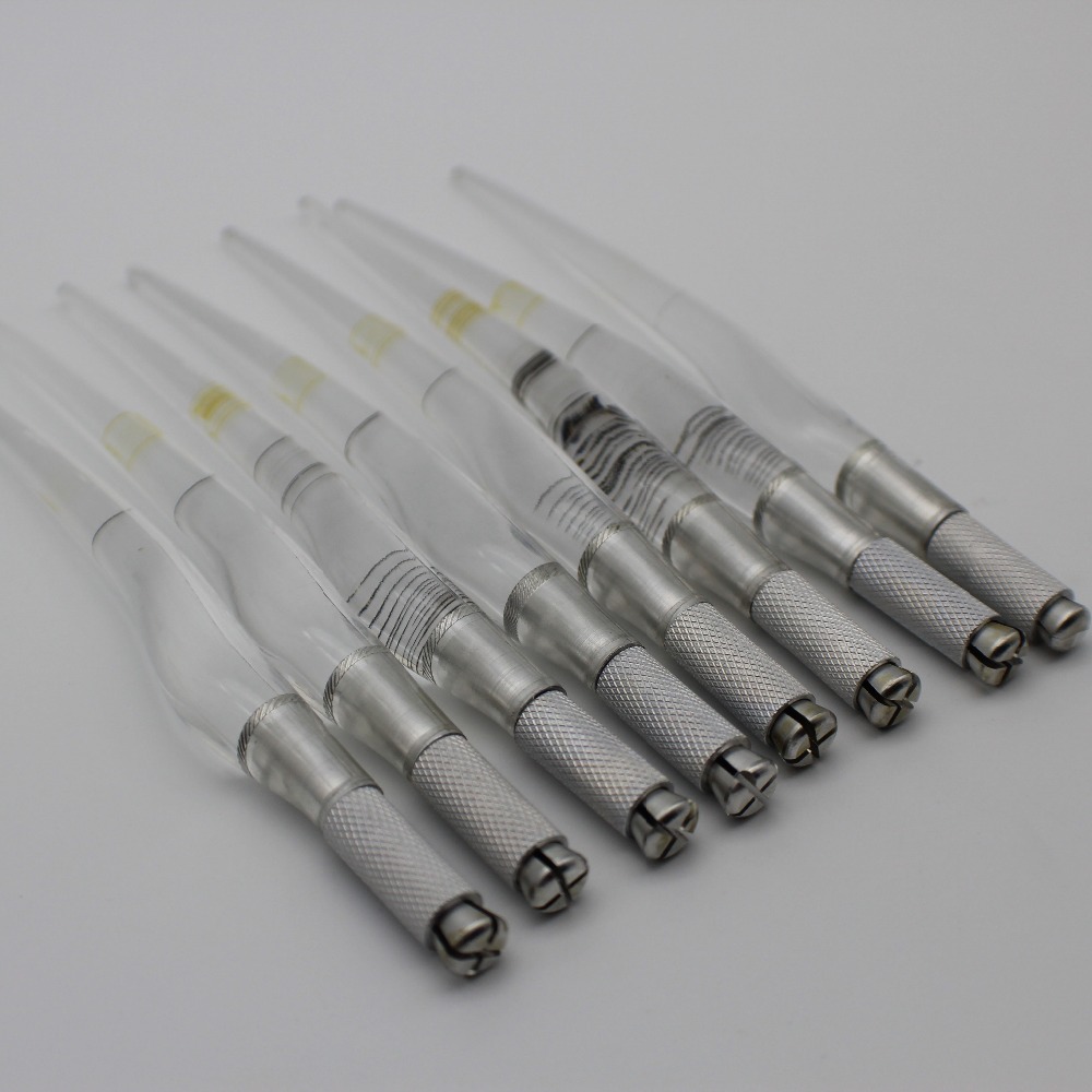 50 Pcs PCD Microblading Pen Ma - Embroidery Eyebrow ulasan dan harga