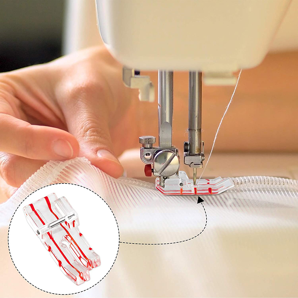 1/2Pcs Border Guide Presser Fo - Embroidery Generator ulasan dan harga