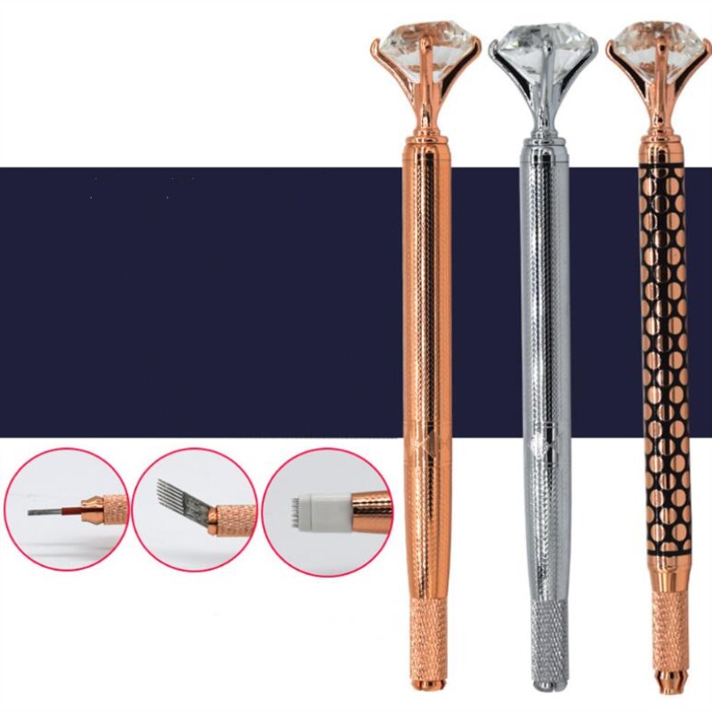 1 Pc Eyebrow Manual Pen Tattoo - Embroidery Eyebrow ulasan dan harga