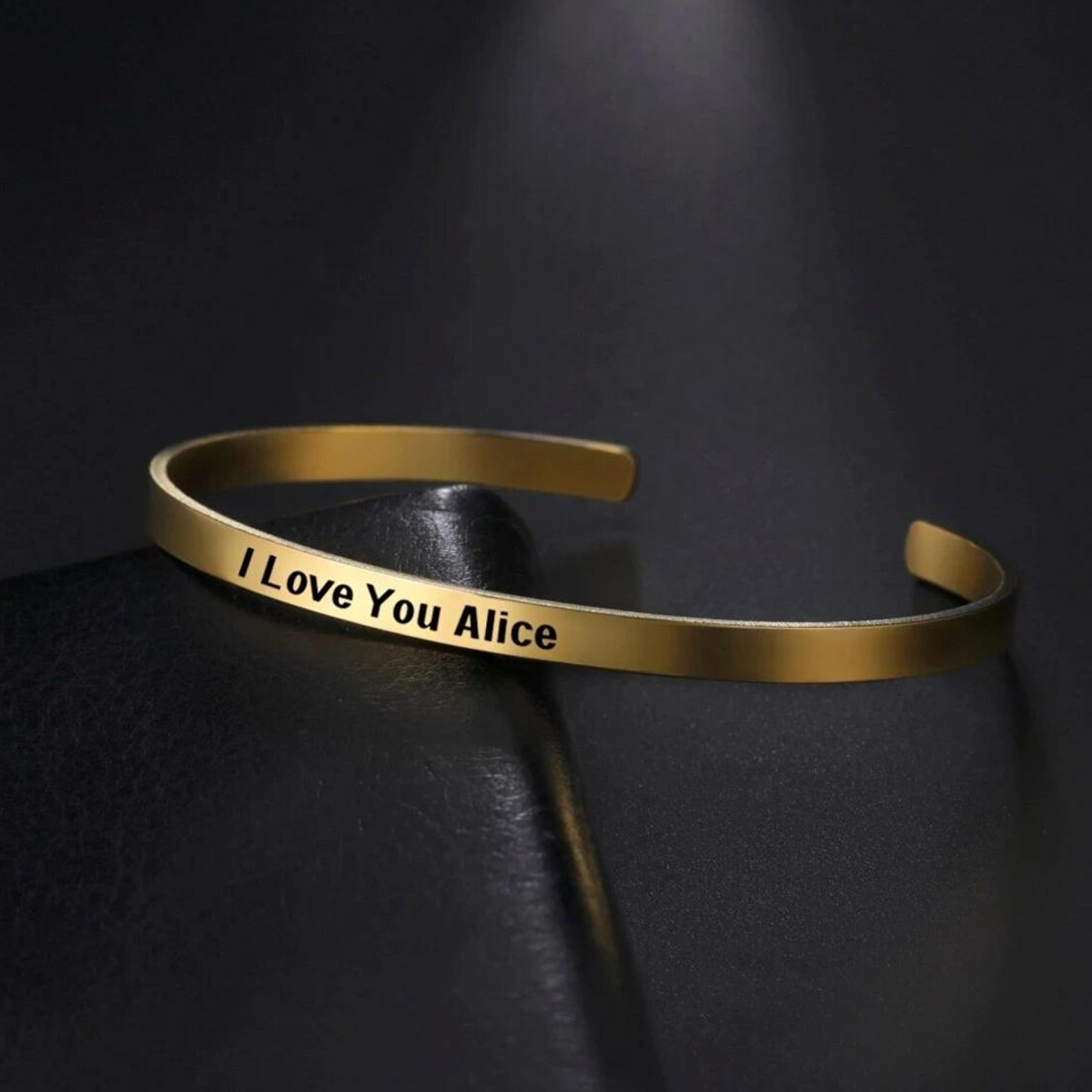 Lemegeton Engraved Name Bracel - Embroidery Alphabet ulasan dan harga