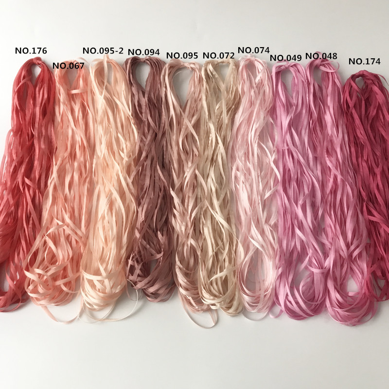 4mm 10-50mts/roll 100% Pure Si - Embroidery Meaning ulasan dan harga