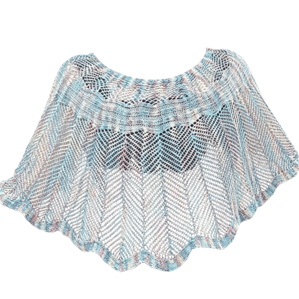 Pullover Style Crochet Shawl P - Embroidery Simple ulasan dan harga
