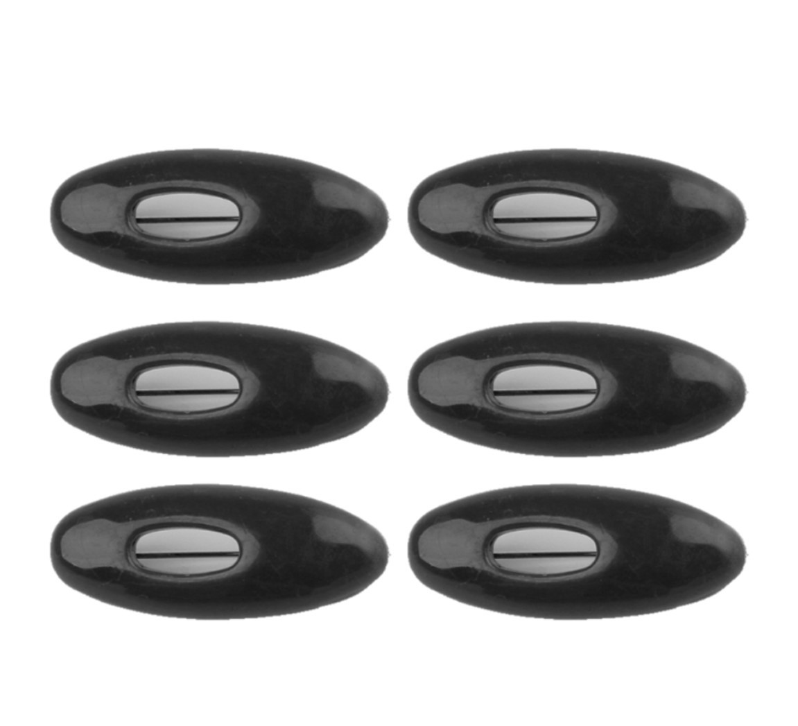 12Pcs Plastic Safety Brooch Pi - Embroidery Eyebrow ulasan dan harga