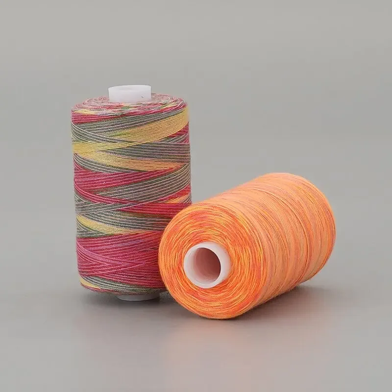 Rainbow Variegated Sewing Thre - Embroidery Generator ulasan dan harga