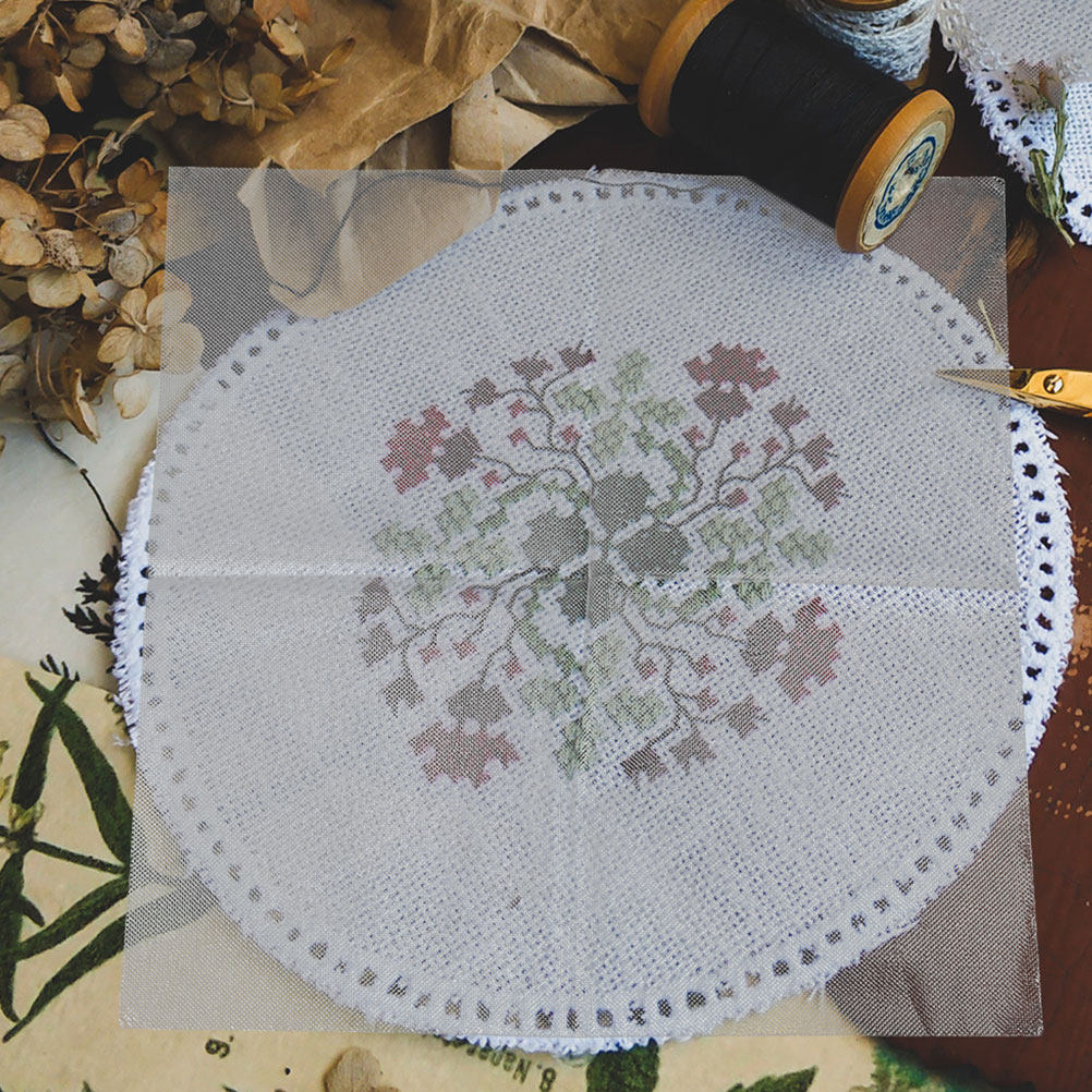 8Pcs Water Soluble Embroidery  - Embroidery Free Pattern ulasan dan harga