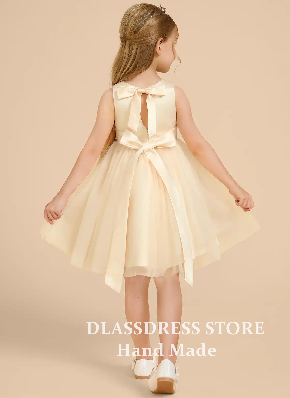 Customized Yellow Tulle Flower - Embroidery Yellow Flower ulasan dan harga