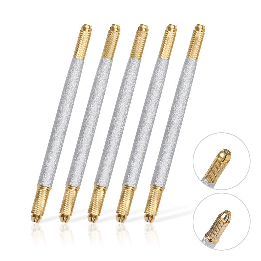 1pcs Microblading Double End M - Embroidery Eyebrow ulasan dan harga