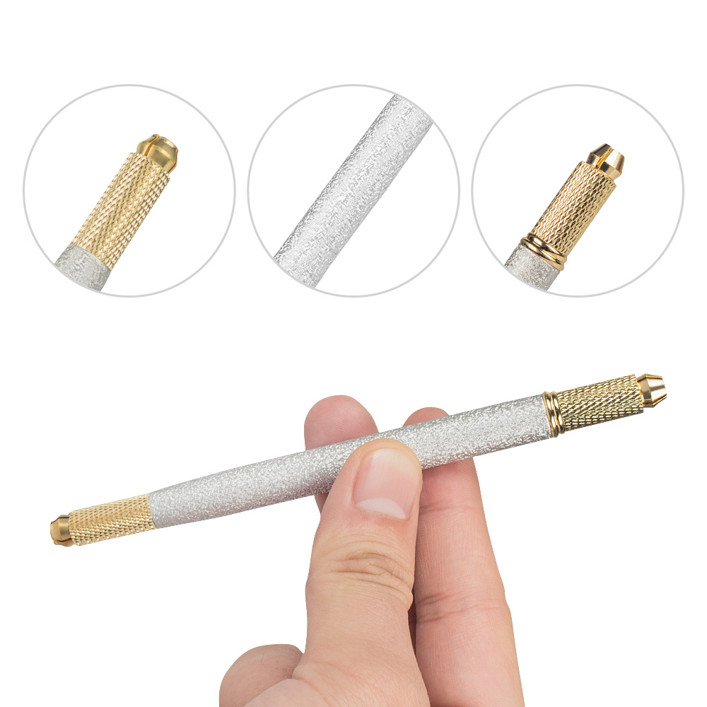 1pcs Microblading Double End M - Embroidery Eyebrow ulasan dan harga